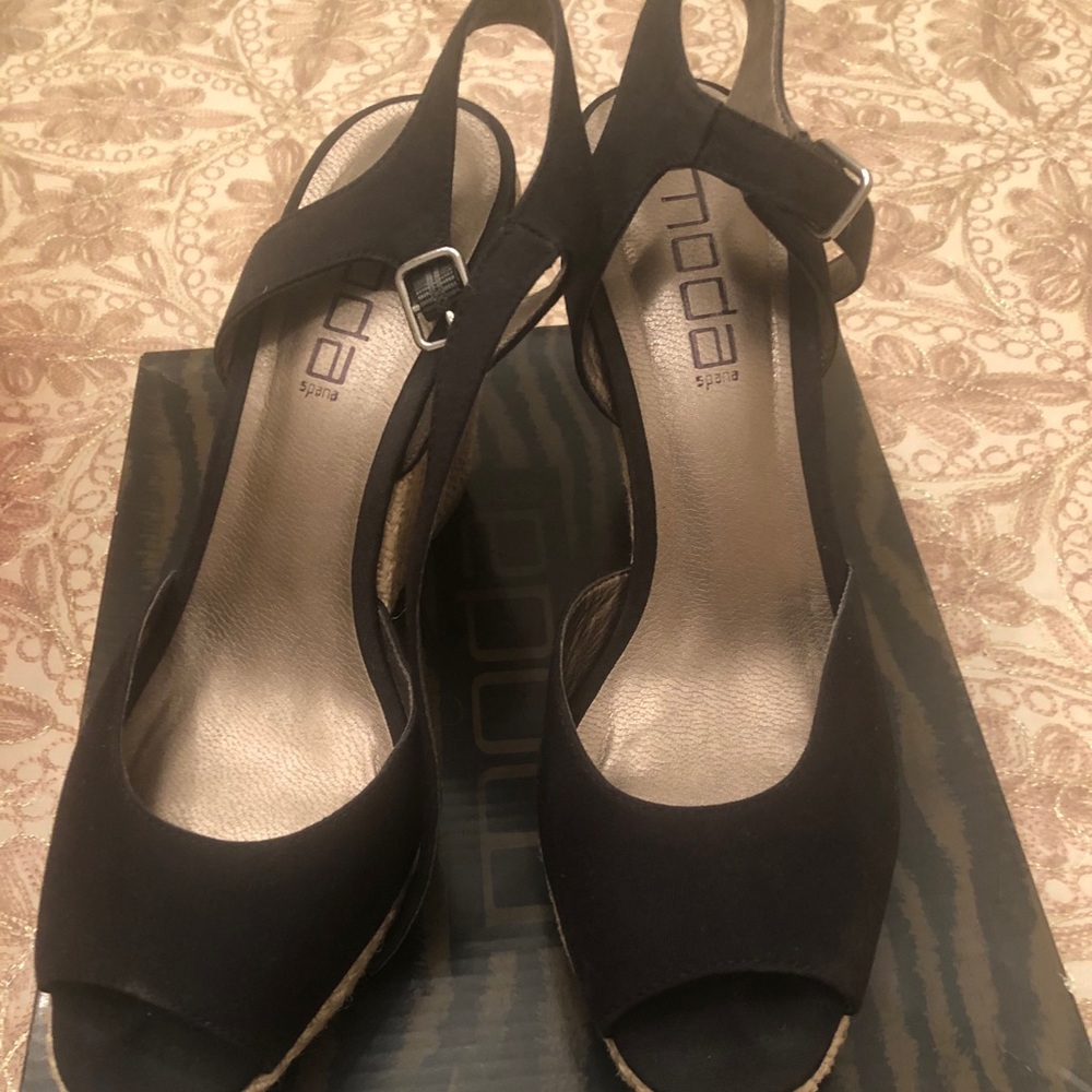 Black heels